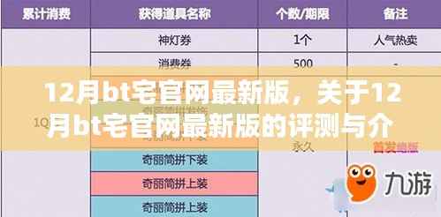 关于12月bt宅官网最新版的专业评测与介绍(警惕违法犯罪问题)