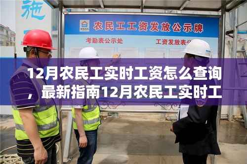 最新指南,12月农民工实时工资查询攻略,轻松追踪你的劳动所得