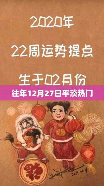 往年12月27日的平淡热度